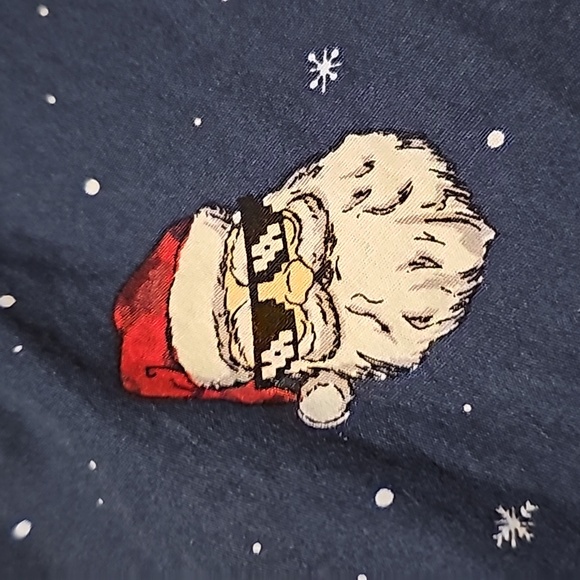 Santa Button Down Shirt - Picture 6 of 6